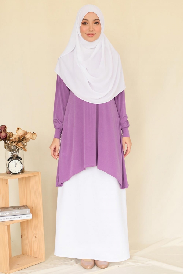 Noura Blouse - Soft Purple